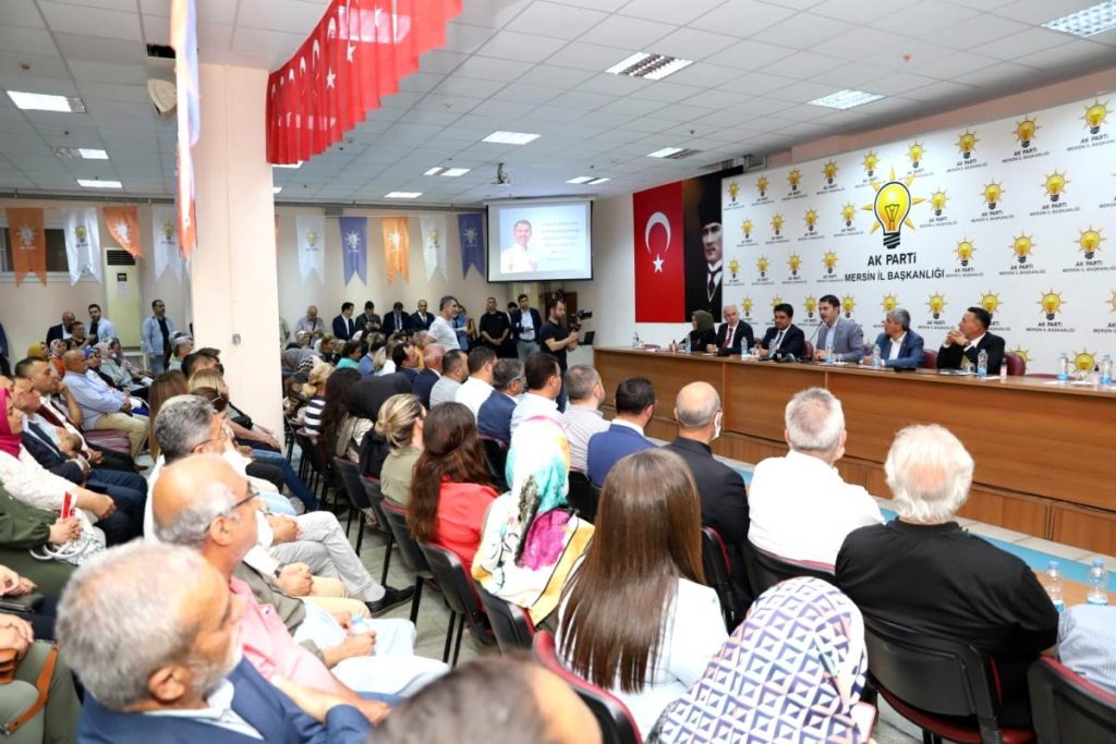 Bakan Kurum, AK Parti Mersin İl Başkanlığı ziyaretinde konuştu Açıklaması