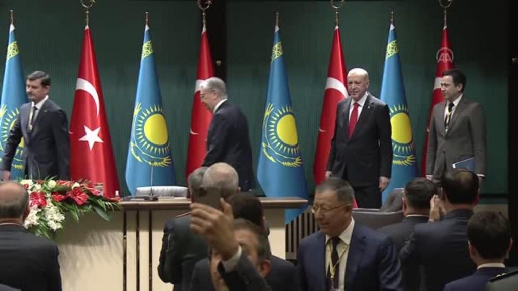 Son dakika: Türkiye ile Kazakistan arasında 15 anlaşma imzalandı