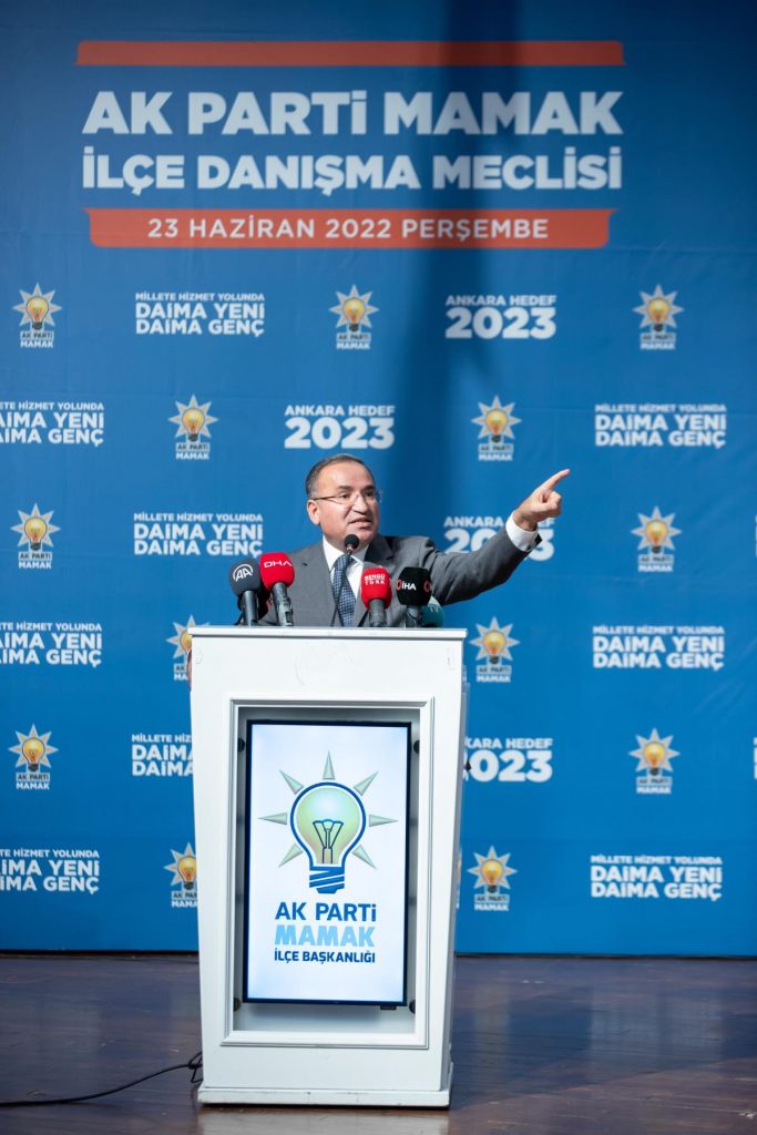 Adalet Bakanı Bozdağ, AK Parti Mamak İlçe Danışma Meclisi Toplantısı’nda konuştu Açıklaması