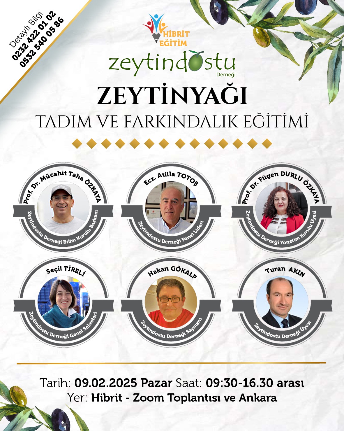 Zeytinyağı Tadım ve Farkındalık Eğitimi