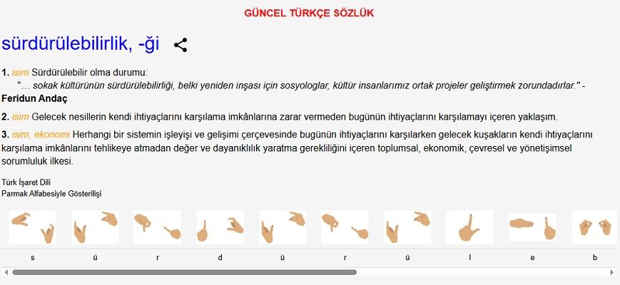 İşte yeni “Sürdürülebilirlik” tanımı!